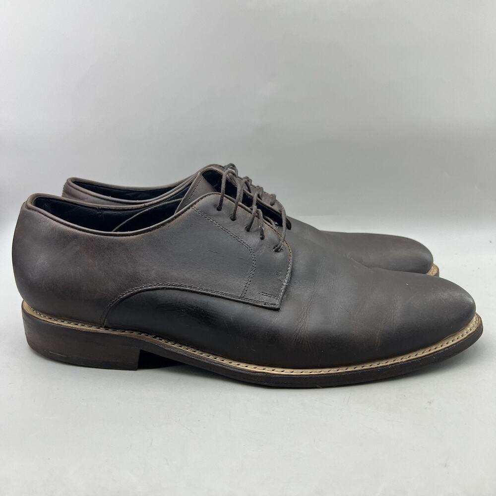 Thursday Boot Co Statesman Casual Oxford Men Size 12 Brown Leather Comfort Shoes